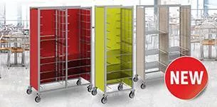 NEW! Мобильные тележки LOAD.ME.KITCHEN для подносов