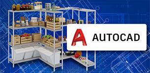 AutoCAD-изображения модульной стеллажной системы LOAD.ME