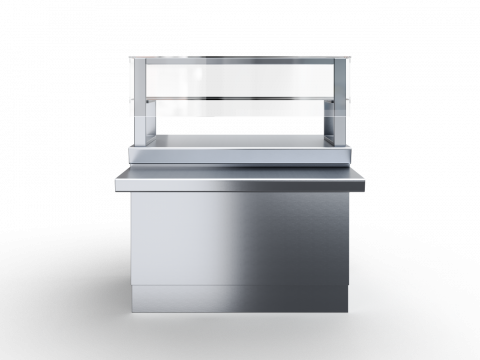 Прилавок нейтральный 600