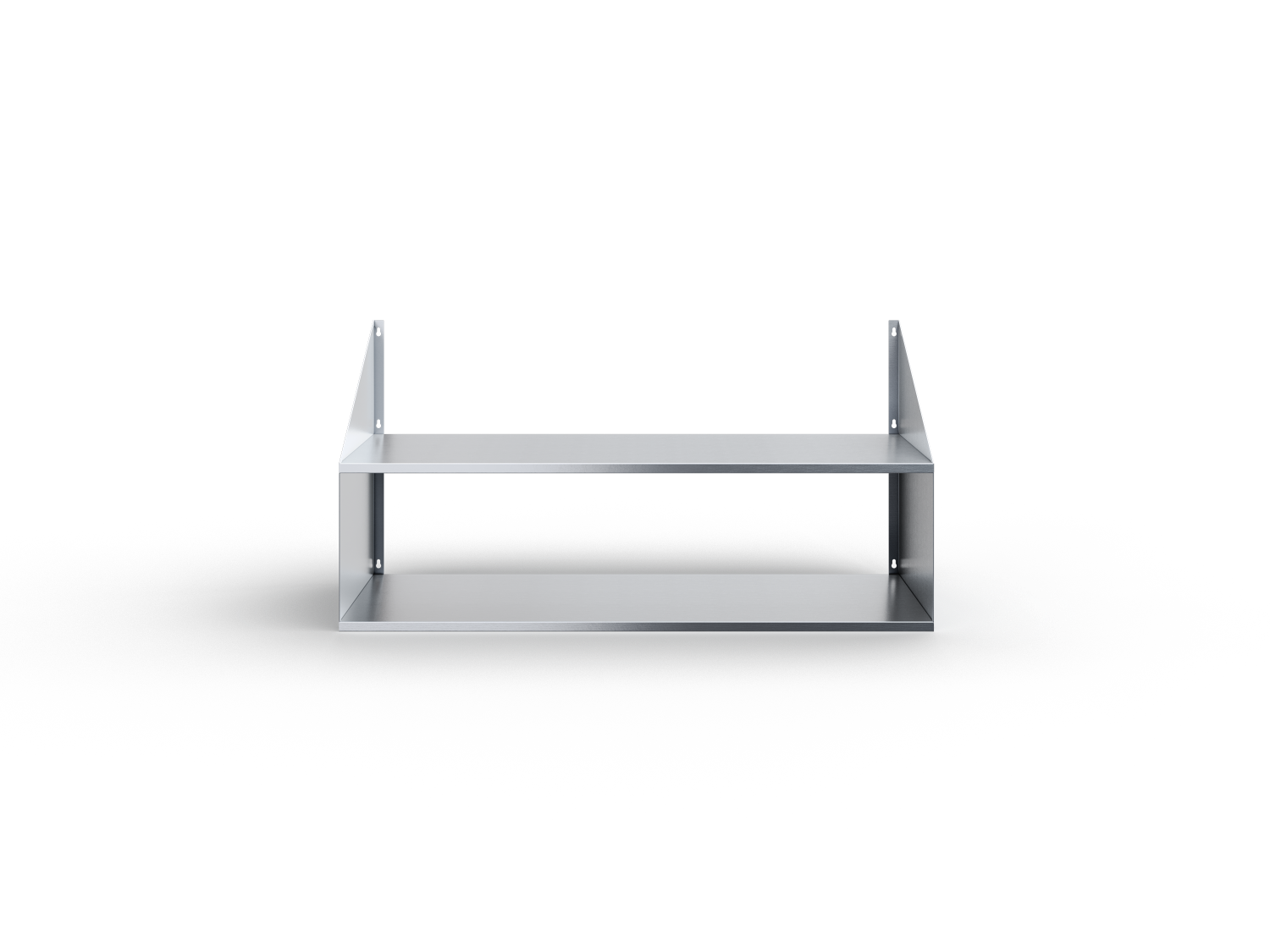 Полка настенная перфорированная 2-х ярусная ПКЧ-2-10/3-П